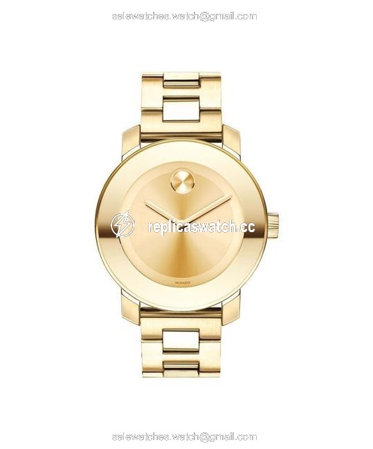 Movado Gold Swiss Ion-plated Stainless Steel Ladies 3600085 Watch Movado Gold Swiss Ion-plated Stainless Steel Ladies 3600085 Watch