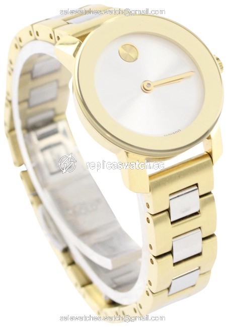 Movado Gold / Silver Two-tone with Silver-tone Dial Watch Movado Gold / Silver Two-tone with Silver-tone Dial Watch