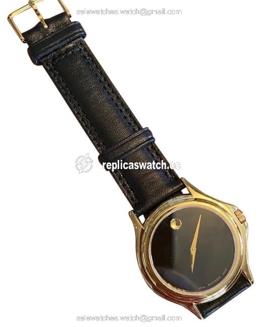 Movado Black/Gold Museum Classic Watch Movado Black/Gold Museum Classic Watch