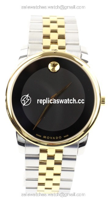 Movado Silver and Gold Two-tone Museum Watch Movado Silver and Gold Two-tone Museum Watch