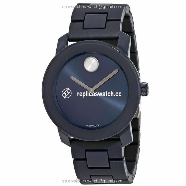 Movado Blue 3600444 Mens Bold Quartz Watch Movado Blue 3600444 Mens Bold Quartz Watch