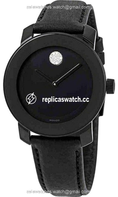 Movado Black 3600483 Womens Bold Quartz Watch Movado Black 3600483 Womens Bold Quartz Watch
