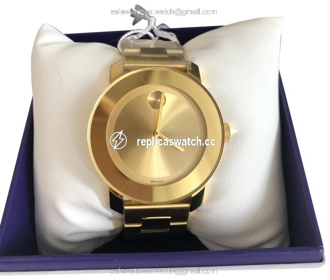 Movado Gold Box W Womens Swiss Gold-tone Bracelet 38mm 3600085 New W/Box Watch Movado Gold Box W Womens Swiss Gold-tone Bracelet 38mm 3600085 New W/Box Watch
