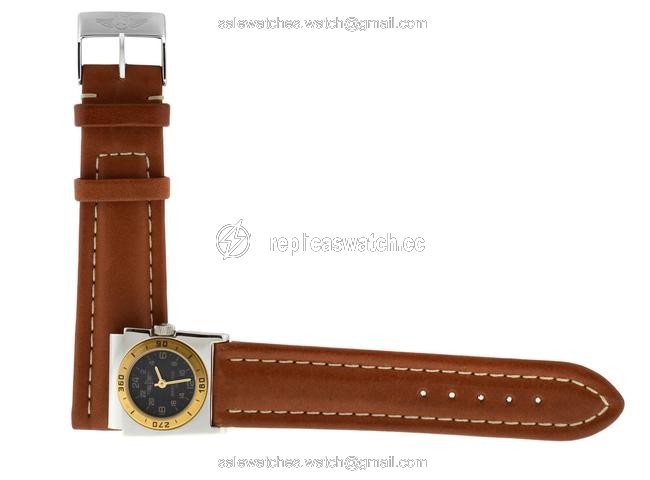 Breitling Silver New Utc Module B70174 with Strap Gold Steel 22mm Watch Breitling Silver New Utc Module B70174 with Strap Gold Steel 22mm Watch