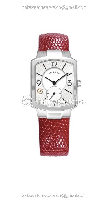 Philip Stein Red Womens Classic Leather Watch Philip Stein Red Womens Classic Leather Watch