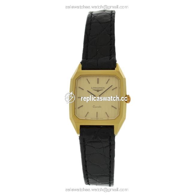 Longines Stainless Steel Gold Plated New Ladies Xl18 Quartz 20mm Watch Longines Stainless Steel Gold Plated New Ladies Xl18 Quartz 20mm Watch