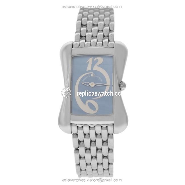 Maurice Lacroix Silver New Ladies Divina Dv5012-ss002-360 Steel Mop Watch Maurice Lacroix Silver New Ladies Divina Dv5012-ss002-360 Steel Mop Watch