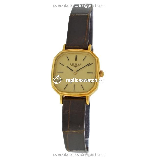 Longines Gold New Ladies Octagon 18k Solid Yellow Quartz 21mm Watch Longines Gold New Ladies Octagon 18k Solid Yellow Quartz 21mm Watch