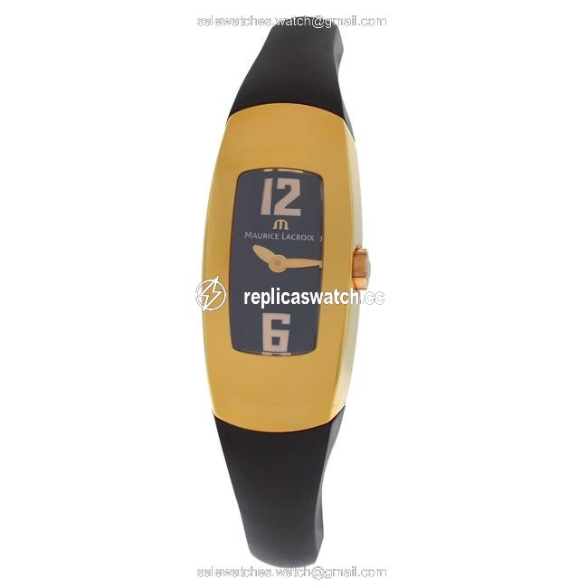 Maurice Lacroix Stainless Steel Gold Plated New Lady Intuition In3022-pp021-720 Tone Watch Maurice Lacroix Stainless Steel Gold Plated New Lady Intuition In3022-pp021-720 Tone Watch