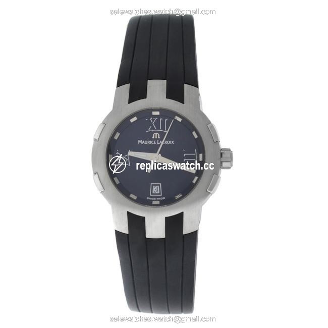 Maurice Lacroix Silver New Lady Milestone Ms1013-ss001-310 Steel Quartz Watch Maurice Lacroix Silver New Lady Milestone Ms1013-ss001-310 Steel Quartz Watch