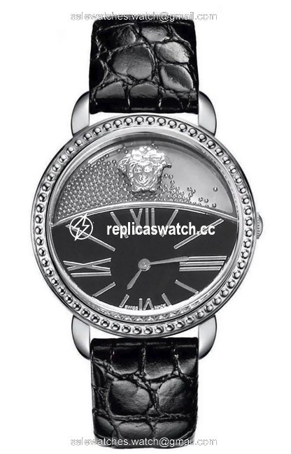 Versace Silver New Krios 93q99bd008 S009 Floating Spheres Steel 38mm Quartz Watch Versace Silver New Krios 93q99bd008 S009 Floating Spheres Steel 38mm Quartz Watch