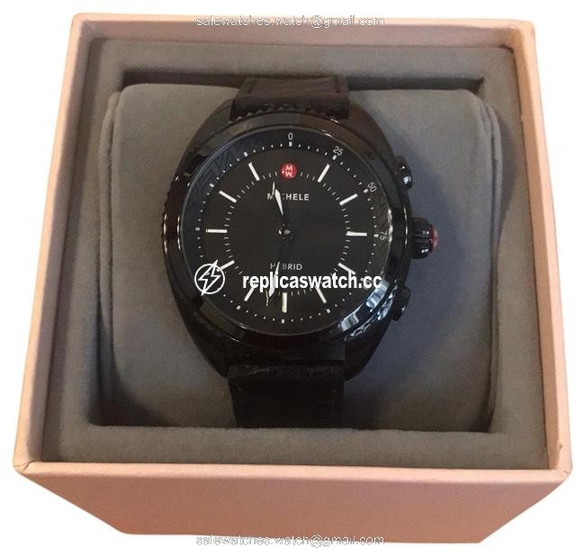 Michele Black Hybrid Smartwatch Watch Michele Black Hybrid Smartwatch Watch