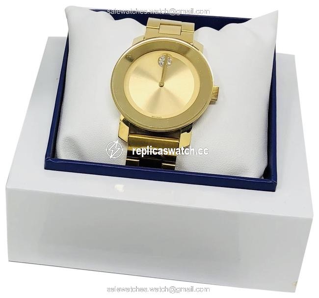 Movado Gold Crystal Marker 36mm Watch Movado Gold Crystal Marker 36mm Watch