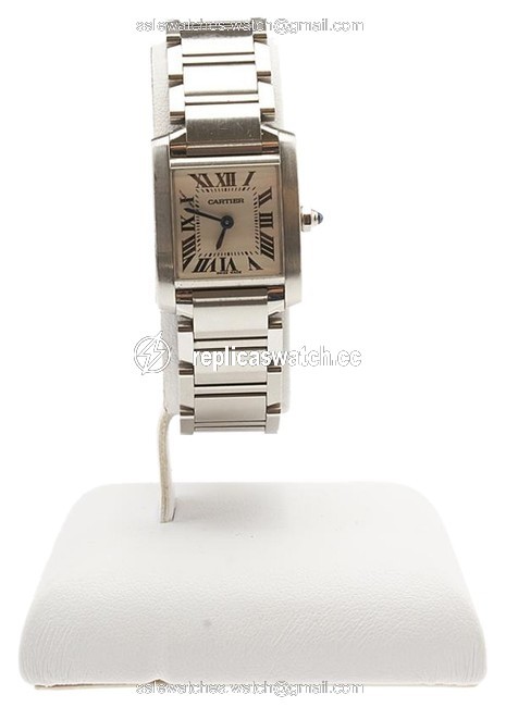 Cartier Tank 2384 2384 Stainless Steel Quartz (90043) Watch Cartier Tank 2384 2384 Stainless Steel Quartz (90043) Watch