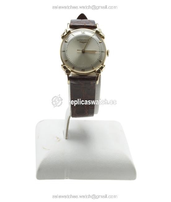 Longines Gold Vintage Mens 14k Fancy Lugs Self-winding (177764) Watch Longines Gold Vintage Mens 14k Fancy Lugs Self-winding (177764) Watch