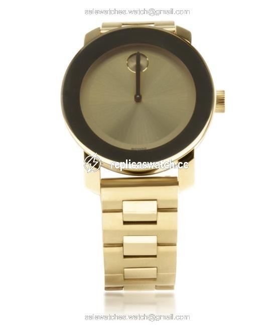 Movado Gold 3600104 Swiss Ion Stainless Steel Quartz (167045) Watch Movado Gold 3600104 Swiss Ion Stainless Steel Quartz (167045) Watch