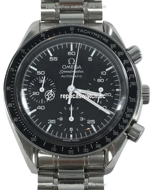 Omega Silver Speedmaster Mens Watch Omega Silver Speedmaster Mens Watch