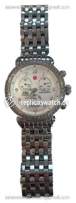 Michele Steel Signature Csx-36 Diamond Watch Michele Steel Signature Csx-36 Diamond Watch