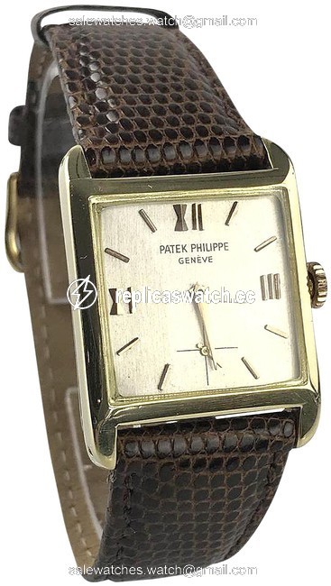 Patek Philippe Gold 1929 Midsize Square Face Watch Patek Philippe Gold 1929 Midsize Square Face Watch