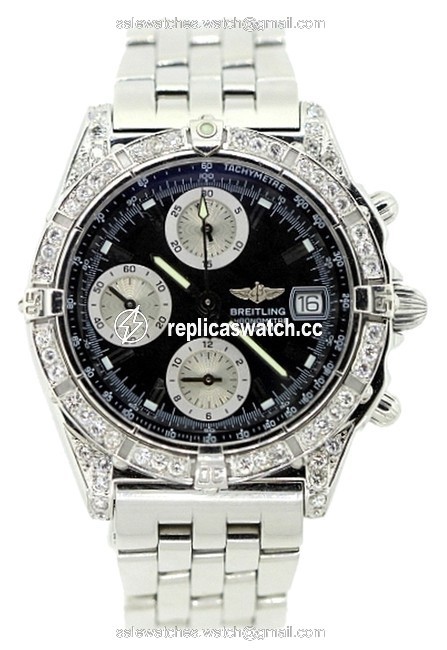 Breitling Chronomat 2.4 Ct Diamond Watch Breitling Chronomat 2.4 Ct Diamond Watch