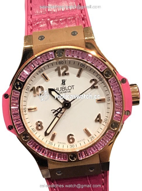 Hublot Pink Big Bang Tutti Frutti Watch Hublot Pink Big Bang Tutti Frutti Watch
