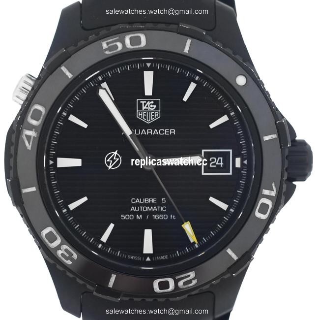 TAG Heuer Aquaracer Titanium Case Ceramic Bezel Wak2180 Watch TAG Heuer Aquaracer Titanium Case Ceramic Bezel Wak2180 Watch