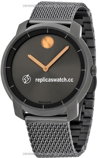 Movado Bold Gunmetal Mesh Unisex 3600325 Watch Movado Bold Gunmetal Mesh Unisex 3600325 Watch