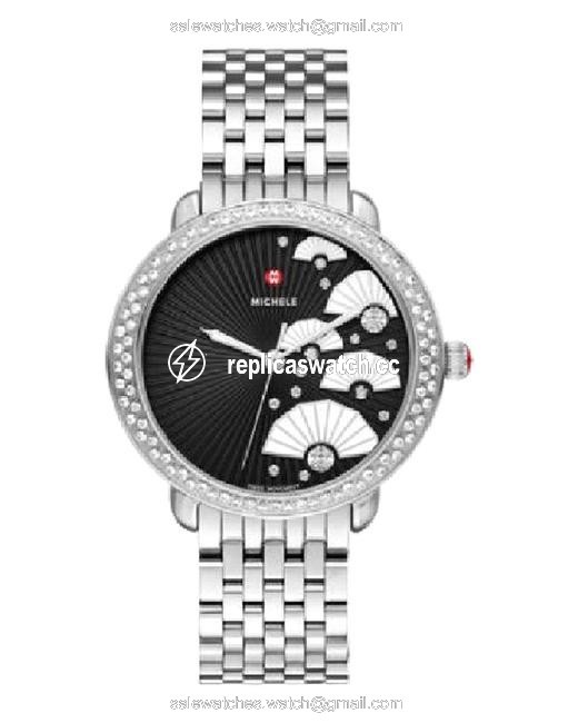 Michele Womens Serein Diamond Mw21b01a1089 Watch Michele Womens Serein Diamond Mw21b01a1089 Watch