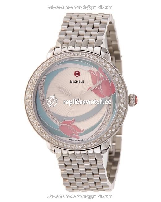 Michele Womens Serein Diamond Mww21b000119 Watch Michele Womens Serein Diamond Mww21b000119 Watch