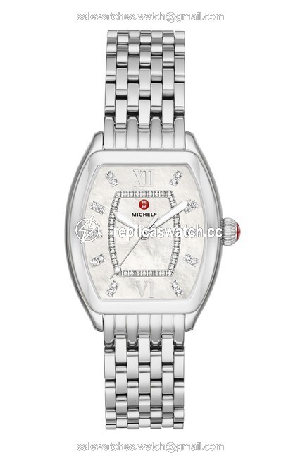 Michele Stainless Steel Womens Relev¨¦ Diamond Dial Mww19b000003 Watch Michele Stainless Steel Womens Relev¨¦ Diamond Dial Mww19b000003 Watch