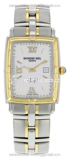 Raymond Weil Steel & Gold Mens Parsifal Watch Raymond Weil Steel & Gold Mens Parsifal Watch