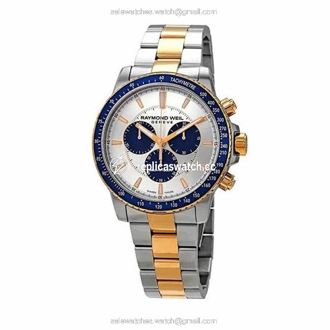 Raymond Weil Two Tone Tango 8570-sp3-65501 Mens Quartz Watch Raymond Weil Two Tone Tango 8570-sp3-65501 Mens Quartz Watch
