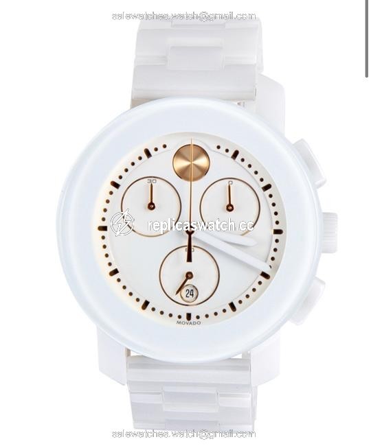 Movado White/Gold Quartz Movement Dial Ladies Watch Movado White/Gold Quartz Movement Dial Ladies Watch