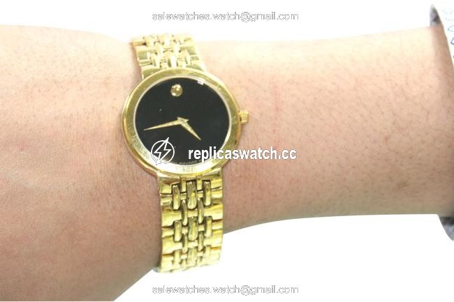 Movado Yellow Classic Black Dial Mens Watch Movado Yellow Classic Black Dial Mens Watch