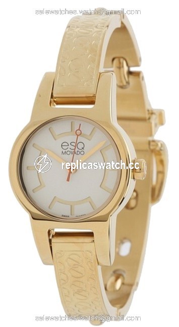 Movado Gold Esq Ladies Watch Movado Gold Esq Ladies Watch