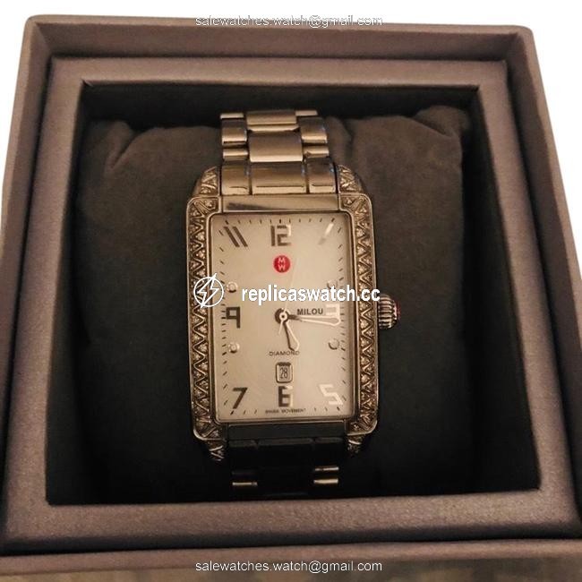 Michele Silver Milou Watch Michele Silver Milou Watch