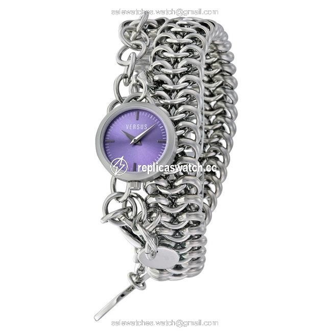 Versus By Versace Soft Doubletour Charm Bracelet Purple Watch 3c773900000 Versus By Versace Soft Doubletour Charm Bracelet Purple Watch 3c773900000