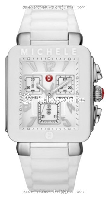 Michele White/Silver Jelly Bean Park Womens Mww06l000001 Watch Michele White/Silver Jelly Bean Park Womens Mww06l000001 Watch