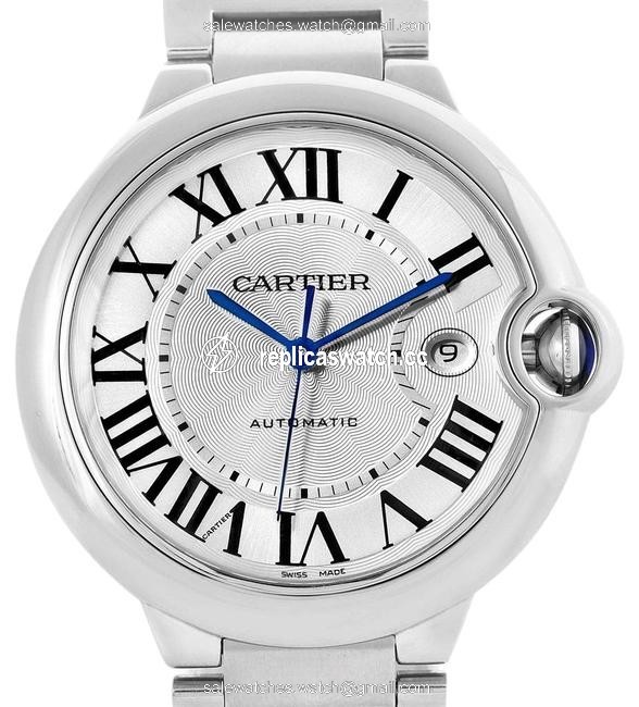 Cartier Silver Ballon Bleu Mens Stainless Steel W69012z4 Watch Cartier Silver Ballon Bleu Mens Stainless Steel W69012z4 Watch