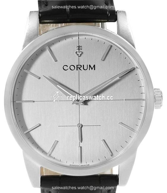 Corum Silver Heritage 38mm Dial Steel Mens V157/02614 Watch Corum Silver Heritage 38mm Dial Steel Mens V157/02614 Watch