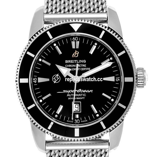 Breitling Black Superocean Heritage 46mm Dial Steel Mens A17320 Watch Breitling Black Superocean Heritage 46mm Dial Steel Mens A17320 Watch