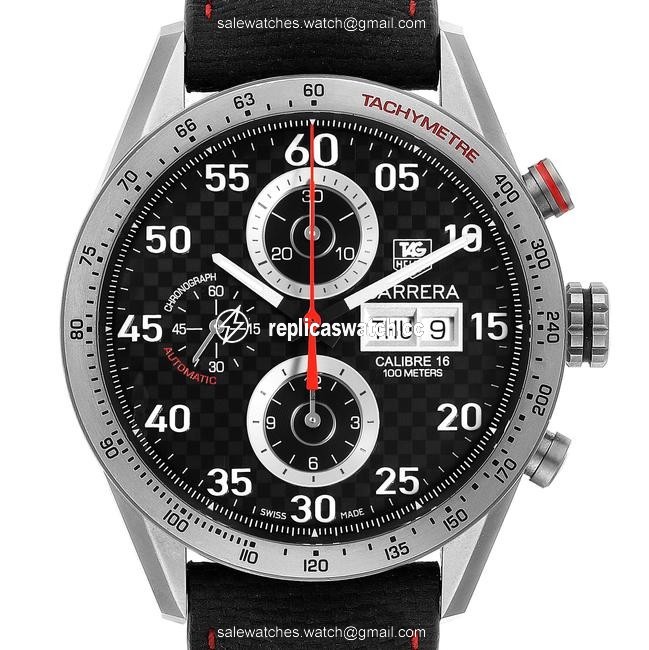 TAG Heuer Black Carbon Fiber Box Carrera Calibre 16 Titanium Day Date Mens Cv2a80 Watch TAG Heuer Black Carbon Fiber Box Carrera Calibre 16 Titanium Day Date Mens Cv2a80 Watch