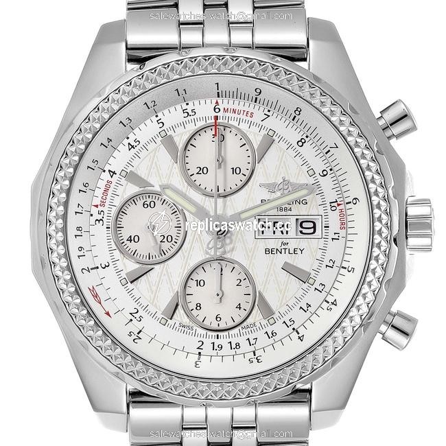 Breitling Silver Box Bentley Motors Gt Special Edition Mens A13362 Card Watch Breitling Silver Box Bentley Motors Gt Special Edition Mens A13362 Card Watch
