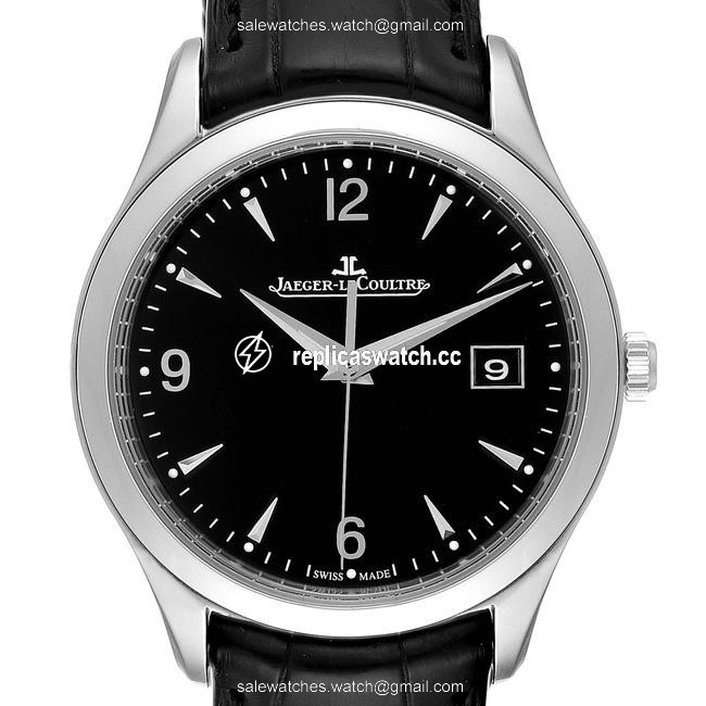Jaeger-LeCoultre Black Master Control Dial Mens 176.8.40.s Watch Jaeger-LeCoultre Black Master Control Dial Mens 176.8.40.s Watch