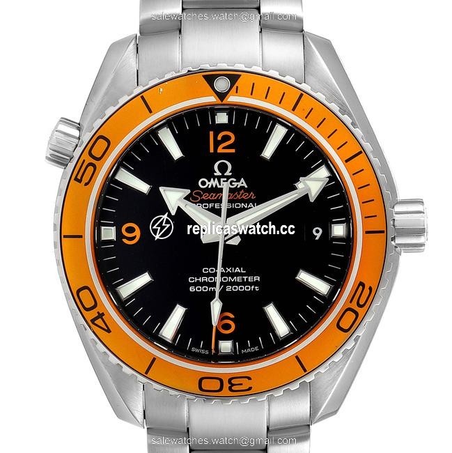 Omega Black Seamaster Planet Ocean Orange Bezel 232.30.42.21.01.002 Watch Omega Black Seamaster Planet Ocean Orange Bezel 232.30.42.21.01.002 Watch