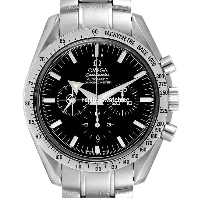 Omega Black Speedmaster Broad Arrow Chronograph Mens 3551.50.00 Card Watch Omega Black Speedmaster Broad Arrow Chronograph Mens 3551.50.00 Card Watch