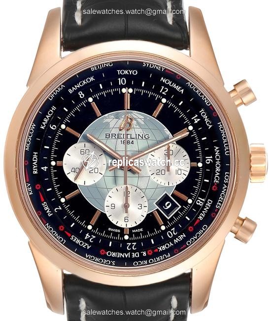 Breitling Black Box Transocean Chronograph Unitime Rose Gold Rb0510 Watch Breitling Black Box Transocean Chronograph Unitime Rose Gold Rb0510 Watch