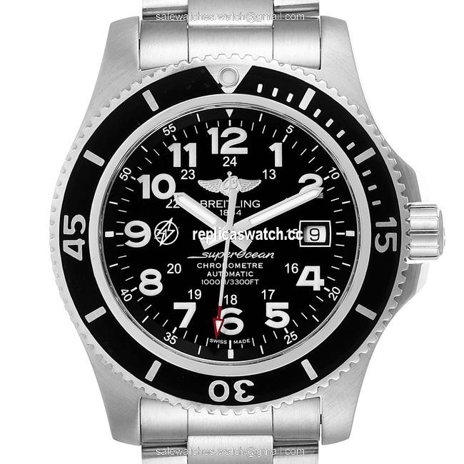 Breitling Black Superocean Ii 44 Dial Steel Mens A17392 Watch Breitling Black Superocean Ii 44 Dial Steel Mens A17392 Watch
