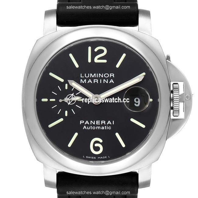 Panerai Black Box Luminor Marina 44mm Steel Mens Pam00104 Watch Panerai Black Box Luminor Marina 44mm Steel Mens Pam00104 Watch