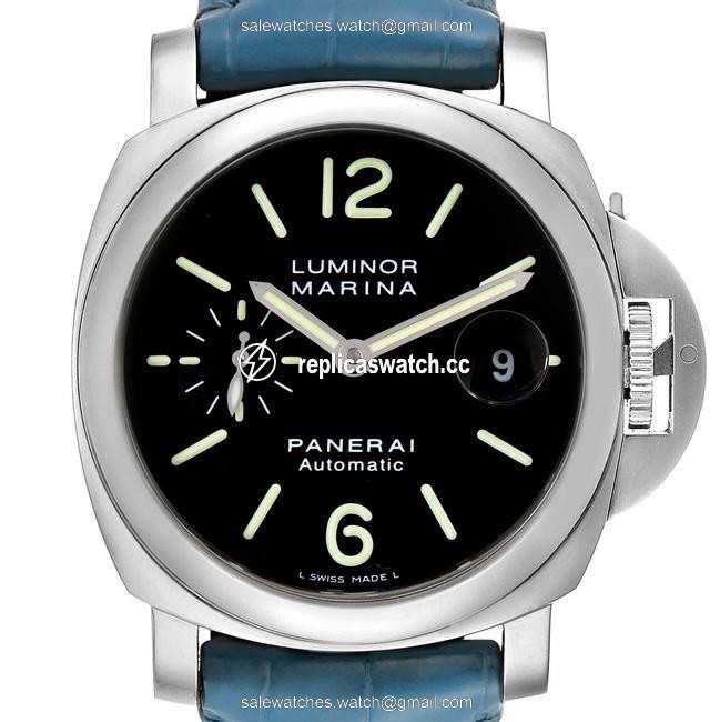 Panerai Black Box Luminor Marina 44mm Steel Mens Pam00104 Watch Panerai Black Box Luminor Marina 44mm Steel Mens Pam00104 Watch